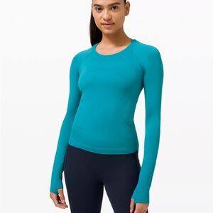 Lululemon Swiftly Tech Race Length Long-Sleeve Performance Top